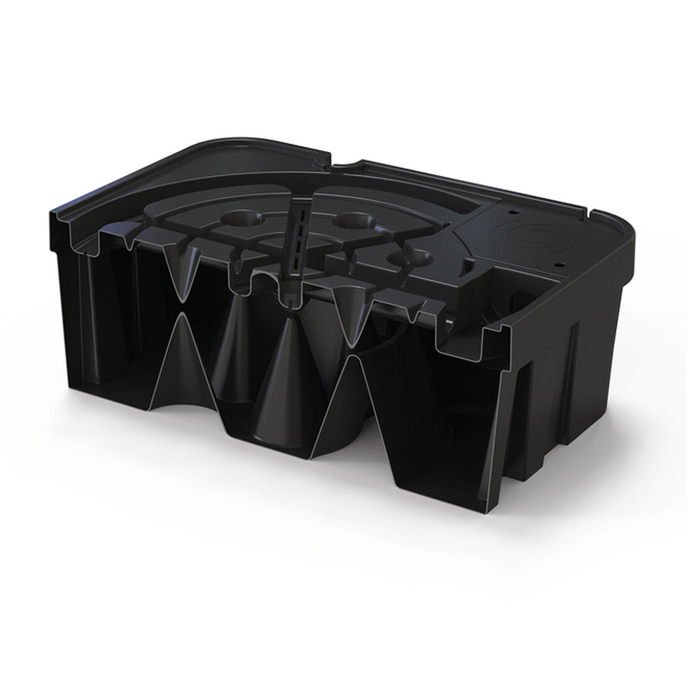 Atlantic 35" Fountain Basin - Cutaway showing internal structure