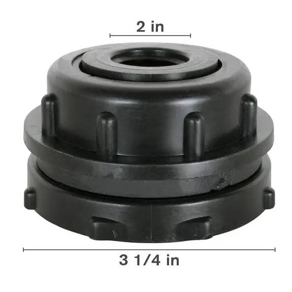 Polypro Threaded Bulkhead Fitting