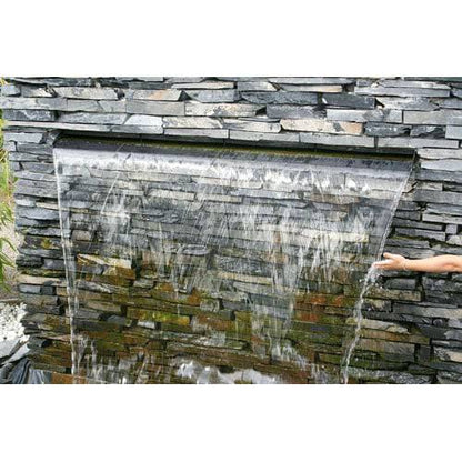 ProEco Products 36" Acrylic Weir in Rock Wall