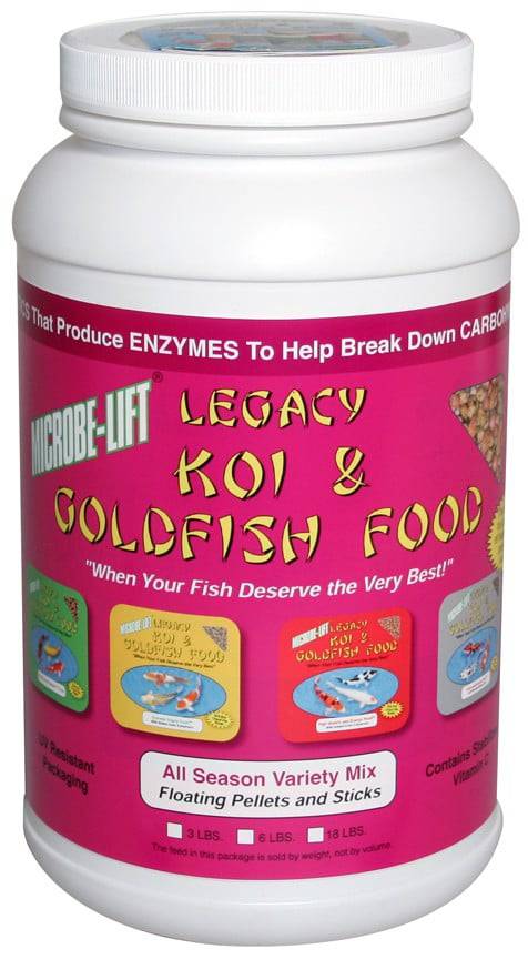 Microbe-Lift Legacy All Season Variety Mix Koi & Goldfish Food