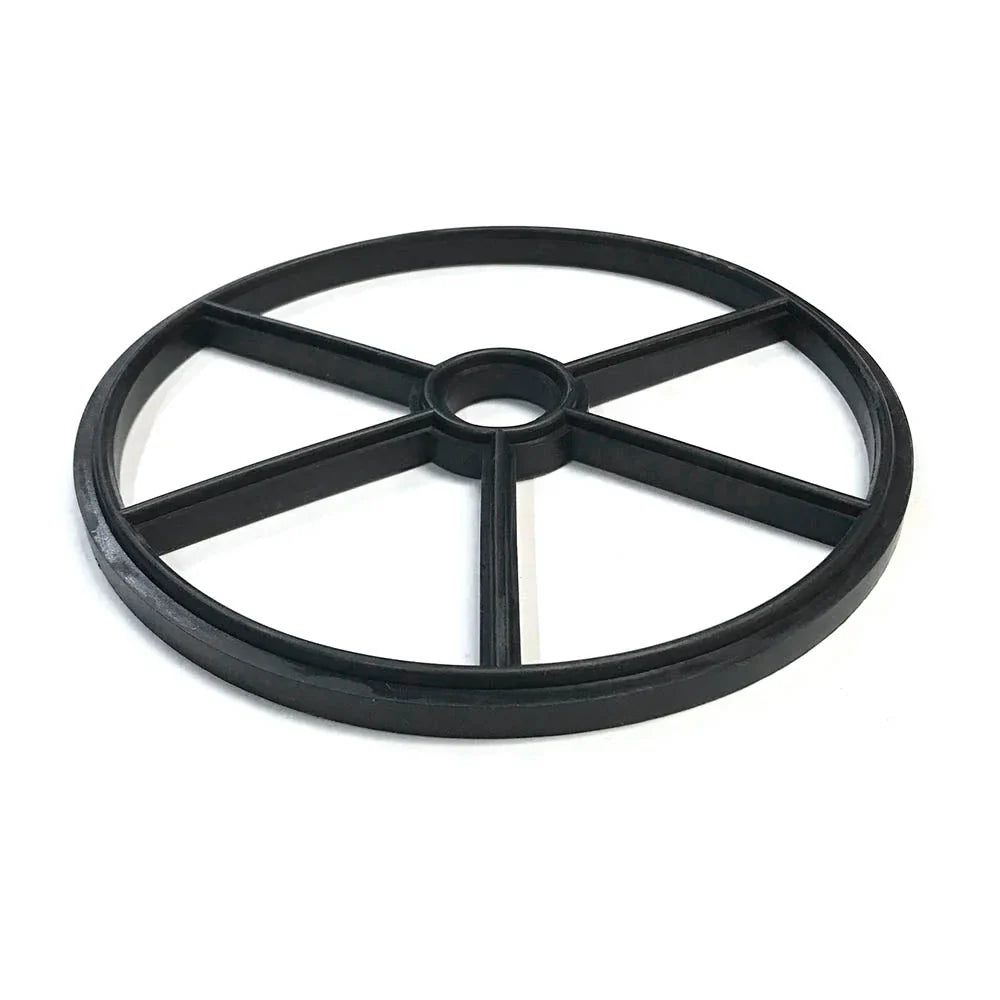 Aqua UV Ultima II Spider Gasket for 1-1/2" valve, black replacement part, old style, suitable for pool and water treatment systems.