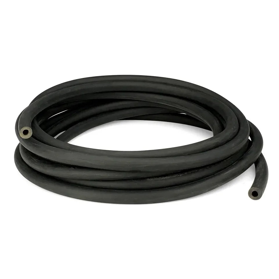 Aquascape weighted lake aeration tubing, 3/8-inch diameter, 25 feet long, flexible black tubing for aeration systems