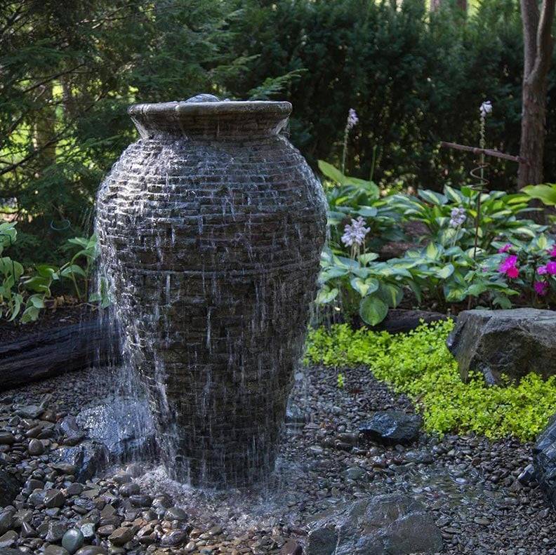 Aquascape Medium Stacked Slate Urn Fountain