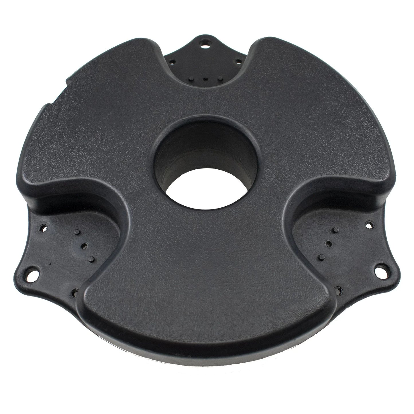 Atlantic Water Gardens 1/4 HP fountain replacement float showing the round, black float part used in pond fountain repair.