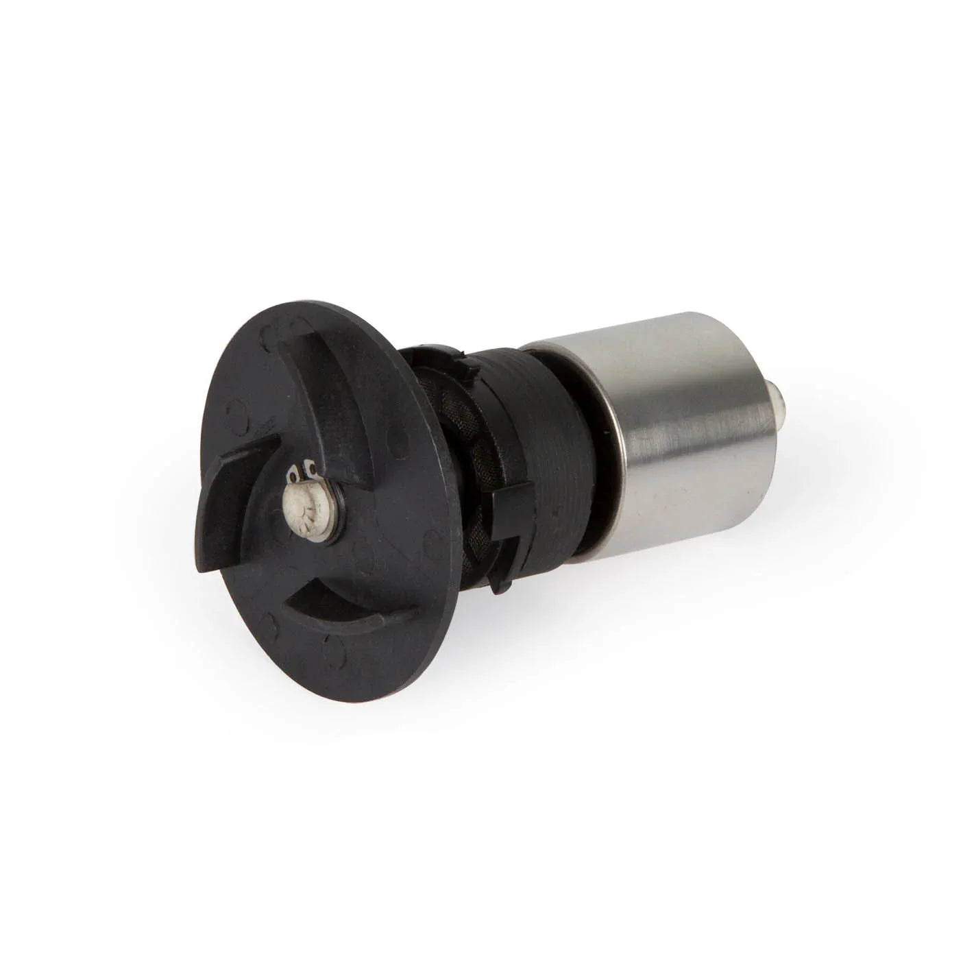 Atlantic Water Gardens TT1500 replacement impeller for pond pumps, shown as a small, durable plastic impeller part.