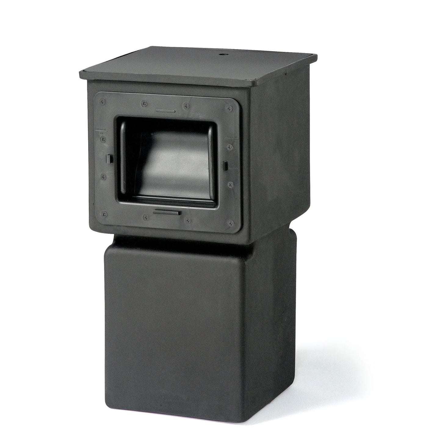 Atlantic Water Gardens Satellite Skimmer with 6-inch weir door for pond filtration and water clarity.