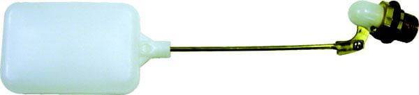 Brass fill valve 1/4 inch for water tanks and appliances, featuring a durable brass construction and standard size fitting.