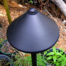 Black Aluminum Path Light Detail