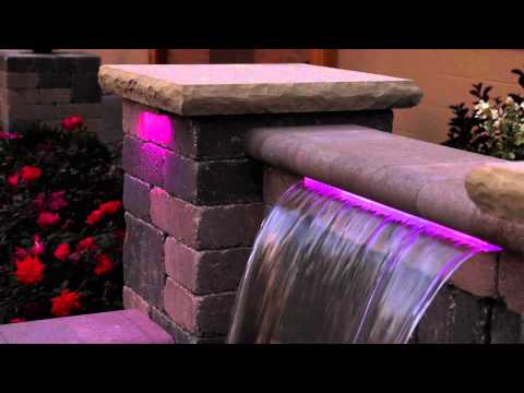 Atlantic Water Gardens 12" RGB Color Changing ColorFalls