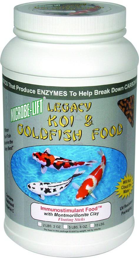 Microbe-Lift Legacy Immuno-Stimulant Koi & Goldfish Food - 40 lbs.