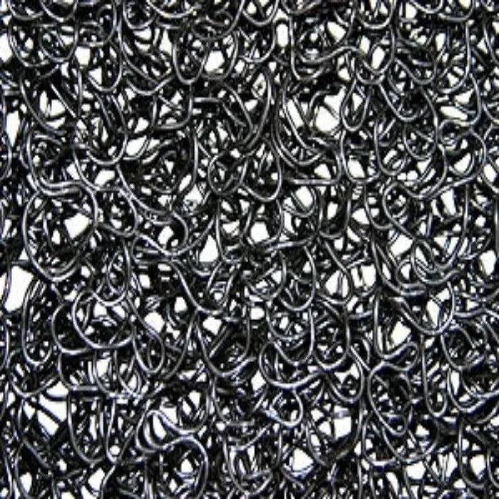 Matala Black filter media sheet, square foot size, suitable for aquarium and pond filtration systems.