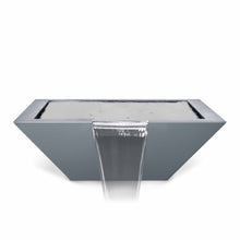 Top Fires 24" Maya Water Bowl - Powder Coated Gray