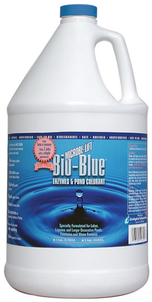 Microbe-Lift Bio-Blue Enzymes & Pond Colorant - 16 oz.