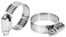 Stainless Steel Hose Clamps - Large - Set of 2