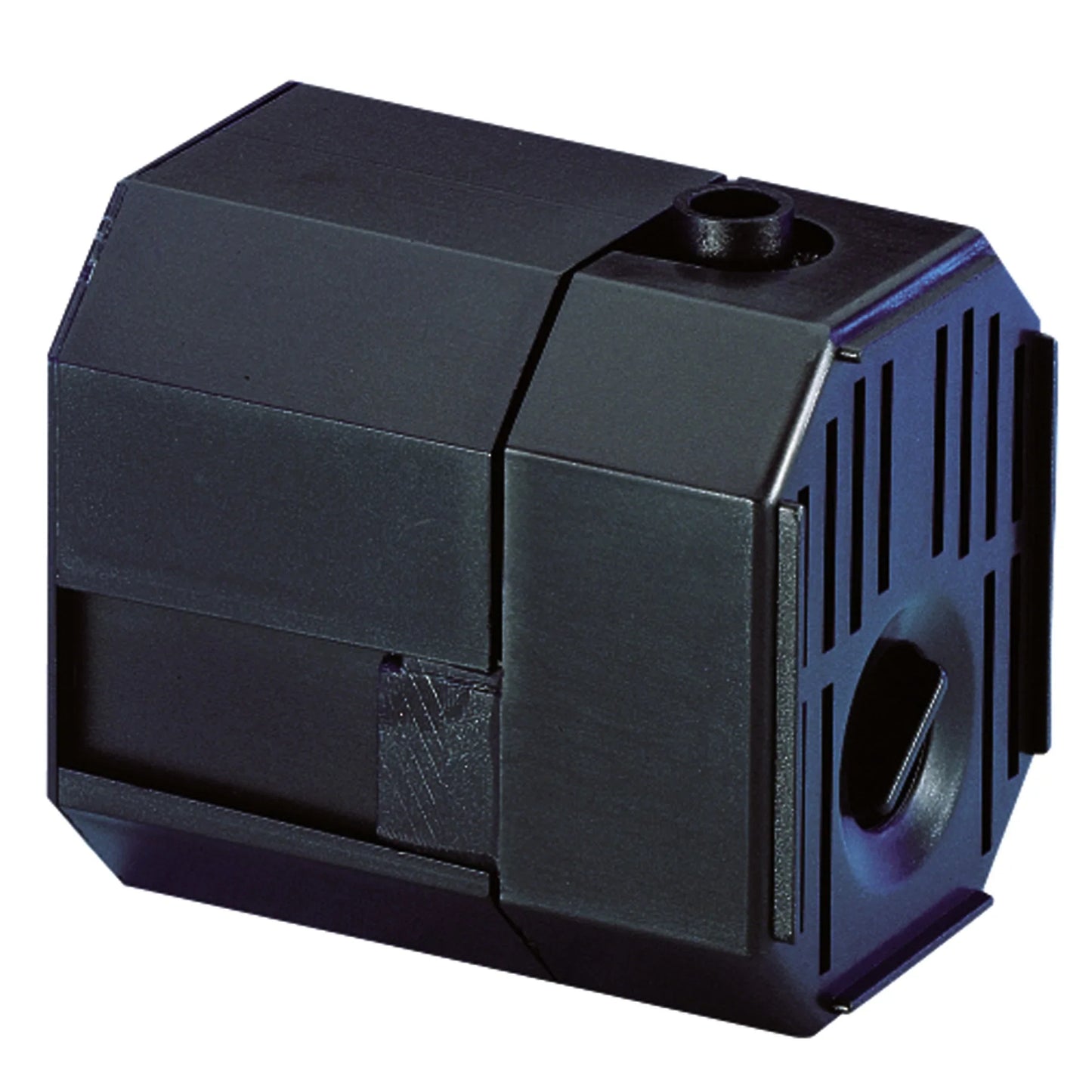 Pondmaster Mag-drive 1.5 fountain pump for water features, compact and durable pond pump with adjustable flow.