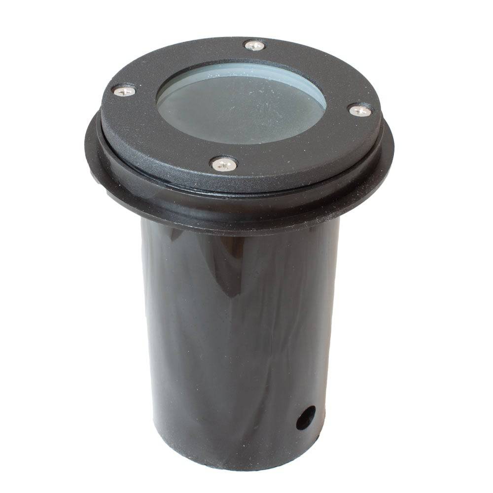 Proeco Products Black Aluminum Well Light