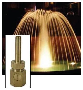 ProEco Products 1/2" Comet Fountain Nozzle, Female Thread