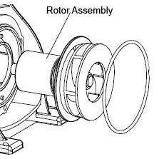 Proeco Replacement Rotor Assembly - SP2200 - Ponds Online