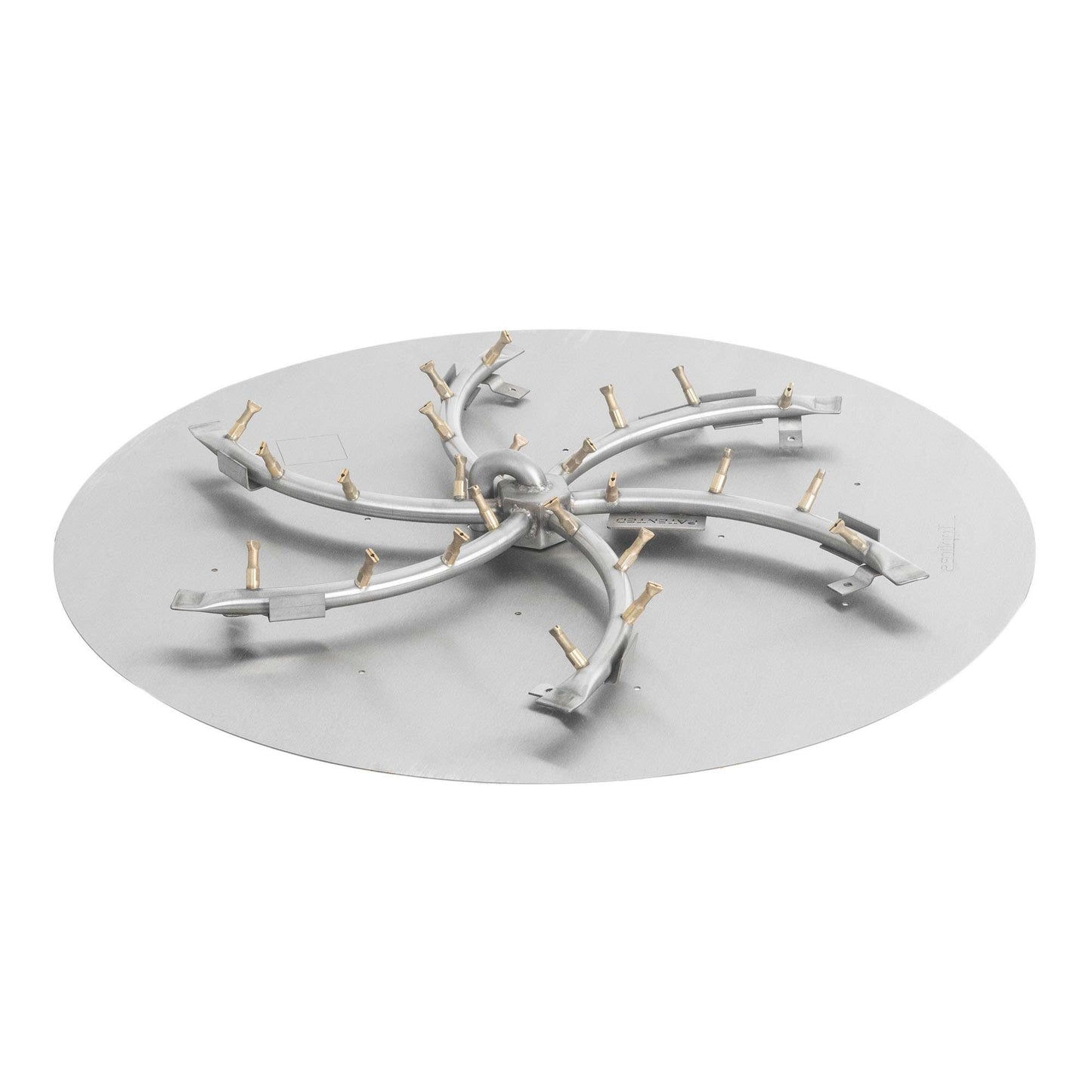 The Outdoor Plus Custom 8" Flat Pan & 8" Round Bullet Burner
