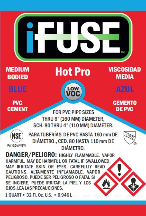 Dura Hot Pro Flex PVC Cement - 1/2 Pint