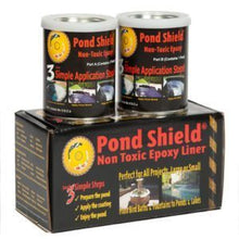 Pond Armor non-toxic epoxy pond seal installation equipment, white, used for waterproofing and sealing ponds.