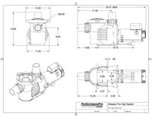 ArtesianPro (High Head)  - 5HP, 208-230V, 3600 RPM, 19.2 Amp (230V) - 16,500 GPH - 91.9' - Ponds Online