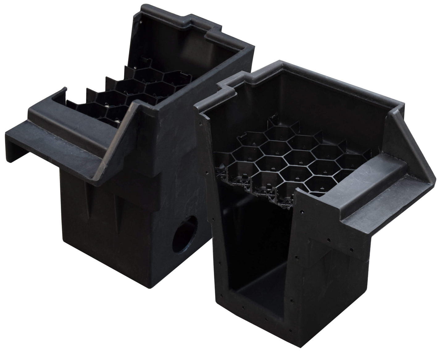 Left / Right Ends Unassembled - Set up for 2" Pipe; Includes hardware pack