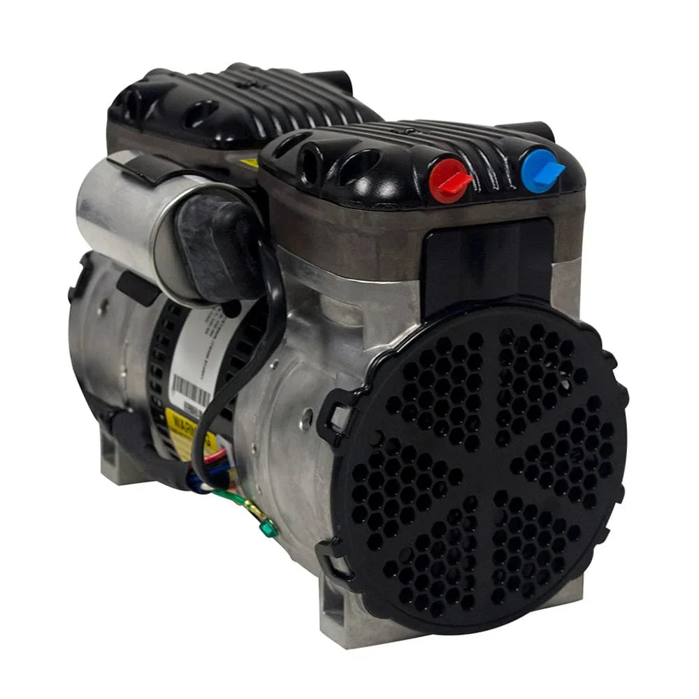 Airmax RP50 (87R) piston compressor for lake aeration, 115V, 1/2hp, with visible compressor components and power cord.