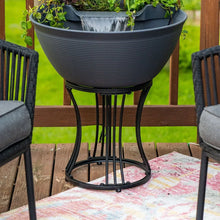 Decorative Aquascape Aquagarden stand for aquatic features, showcasing a sleek, durable design for supporting aquatic plants and equipment.