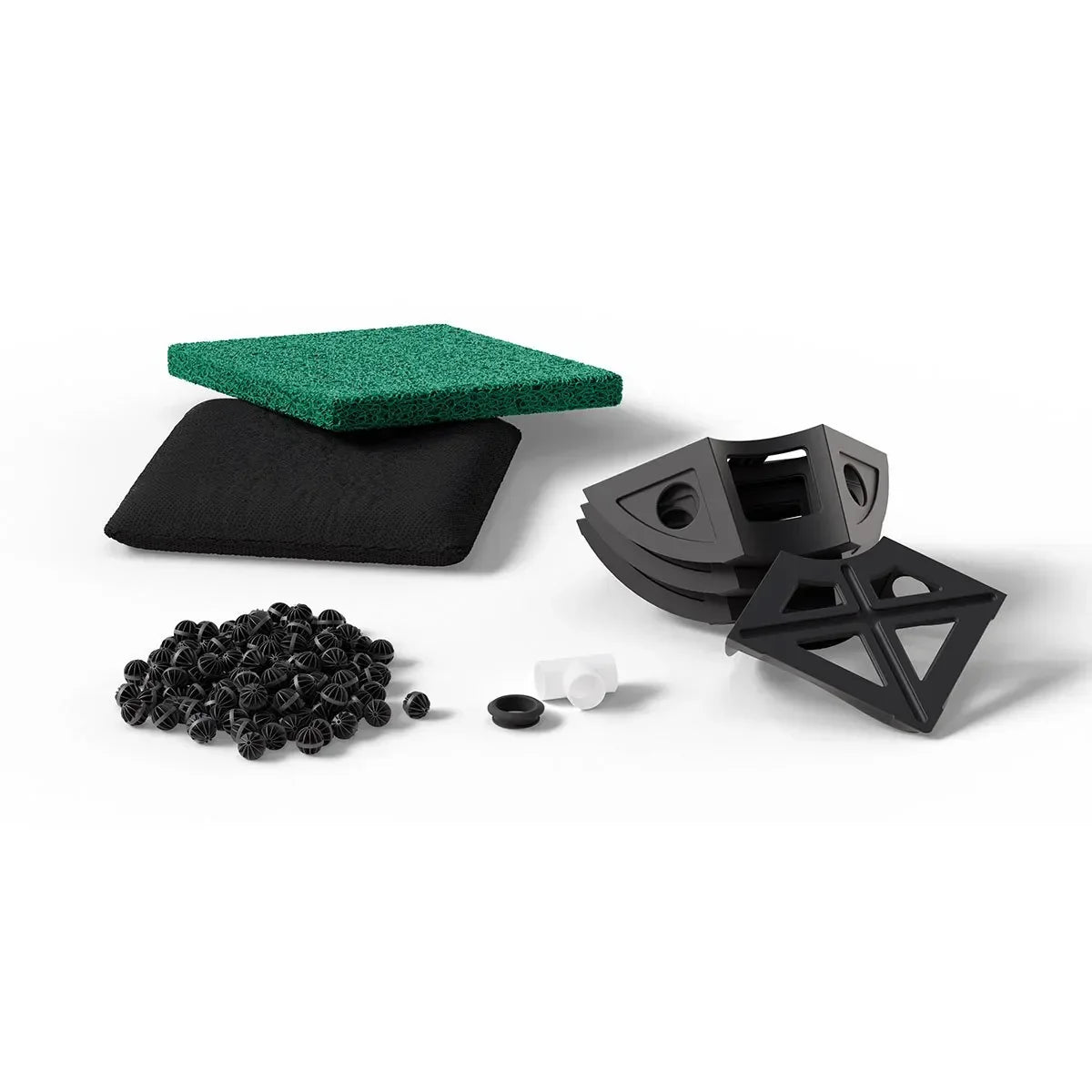 Aquascape Fountain Bowl Biological Filter Kit, 33-inch square decorative feature with biological filtration for garden ponds.