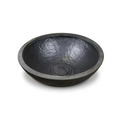 Aquascape Green Slate Fountain Bowl, 32-inch diameter, decorative feature with textured green slate surface.