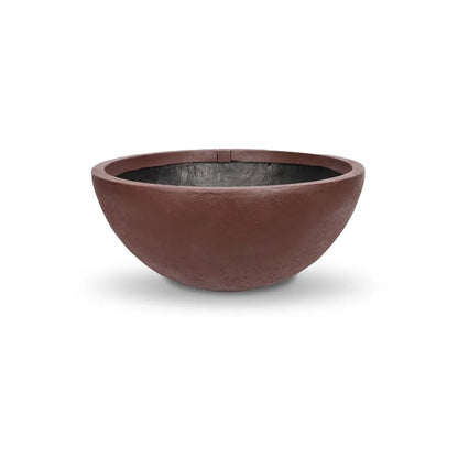 Aquascape Merlot decorative fountain bowl, 60-inch diameter, featuring a vibrant merlot color and smooth ceramic finish.