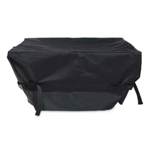 Aquascape decorative fountain cover with 33-inch square fountain bowl, featuring a sleek, modern design for water feature concealment.