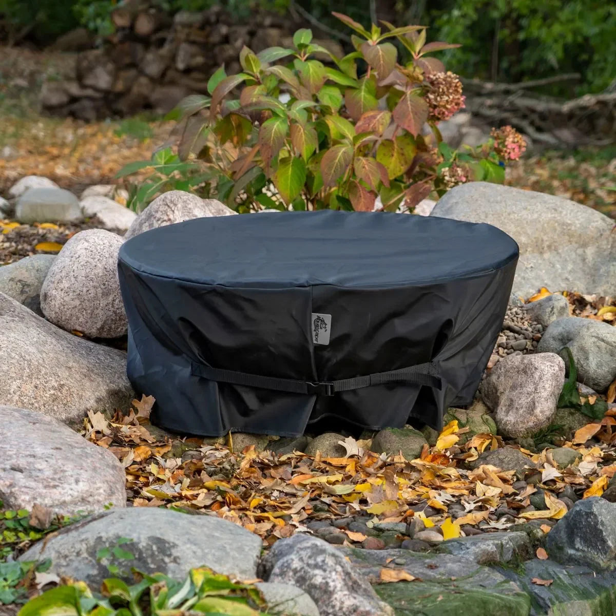 Aquascape decorative fountain cover with a 50-inch diameter fountain bowl, featuring a stylish design for outdoor water features.