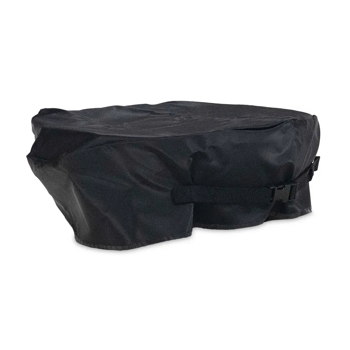 Aquascape decorative fountain cover spillway basin with 21-inch diameter, featuring a textured surface and water outlet opening.