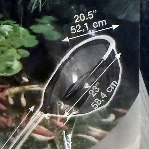Aquascape Professional Grade Pond Net for fish and pond cleaning, durable and fine mesh for pond maintenance and fish care.