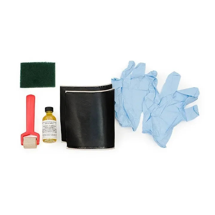 Aquascape Quickseam Pond Liner Repair Kit for pond liner installation and repair, includes tools and materials for waterproof sealing.