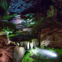 Aquascape Large Deluxe Pondless Waterfall Kit with 26-foot stream and Aquasurge 4000-8000 adjustable flow pond pump.