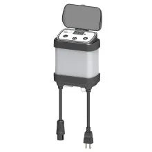 Aquascape AquaSurge PRO 4000-8000 pond waterfall pump with adjustable flow for pond filtration and water features.