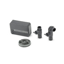 Aquascape 320 GPH filter screen and fitting kit for aquarium filtration, showing the replacement parts and fittings.