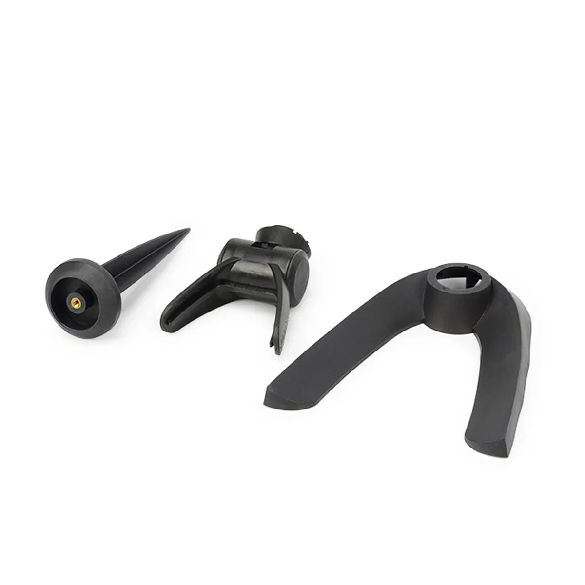 Aquascape Garden & Pond LED Spotlight G2 mounting kit in black, suitable as replacement parts for 3-watt and 6-watt pond lighting.