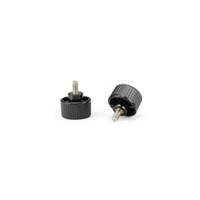 Aquascape Signature Series 1000 pond skimmer water level adjustment thumb screws, two replacement parts for pond maintenance.