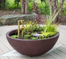 Aquascape Patio Pond - European Terra Cotta on Deck