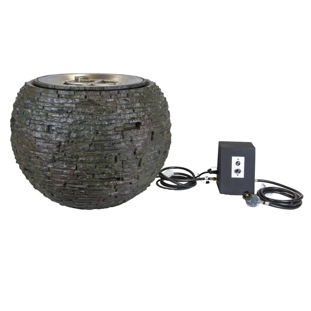 Aquascape Fire And Water Stacked Slate Sphere
