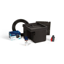 Atlantic Water Gardens basin and pump kit for 12-inch spillways, decorative water feature with pump and basin components.