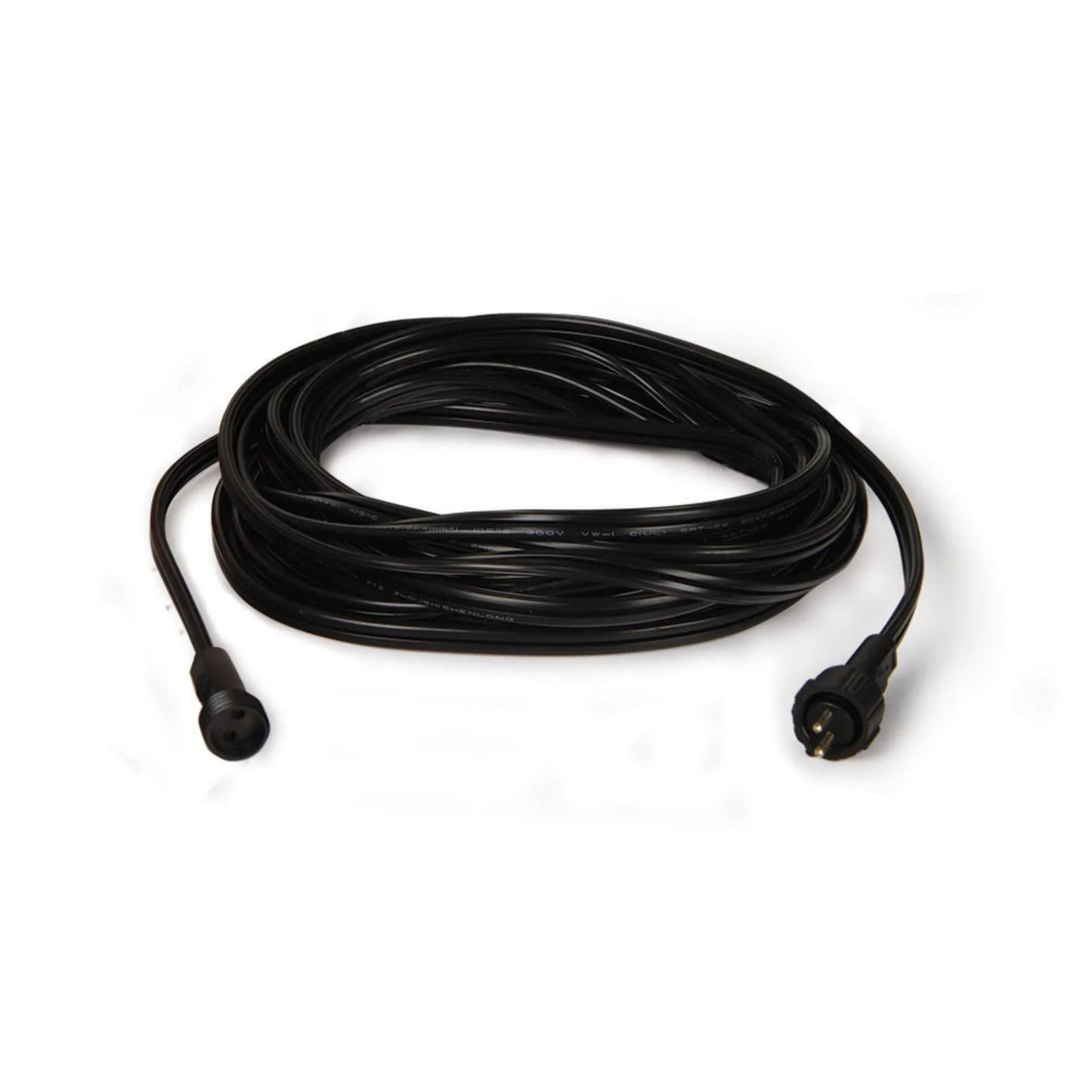 Atlantic Water Gardens 20-foot extension cord for pond lighting with warm white LED lights, suitable for outdoor aquatic installations.