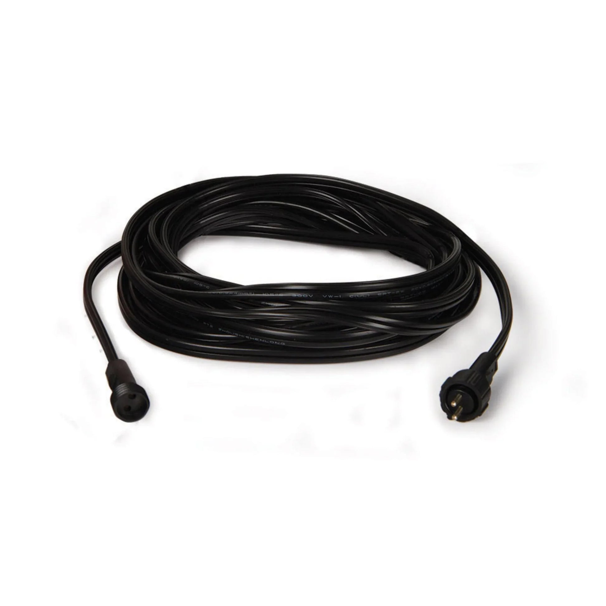 Atlantic Water Gardens 20-foot extension cord for pond lighting with warm white LED lights, suitable for outdoor aquatic installations.