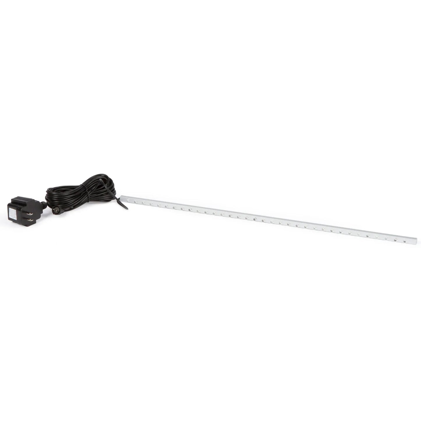 Atlantic Water Gardens Sol White pond lighting bulb and 24-inch transformer for pond illumination.