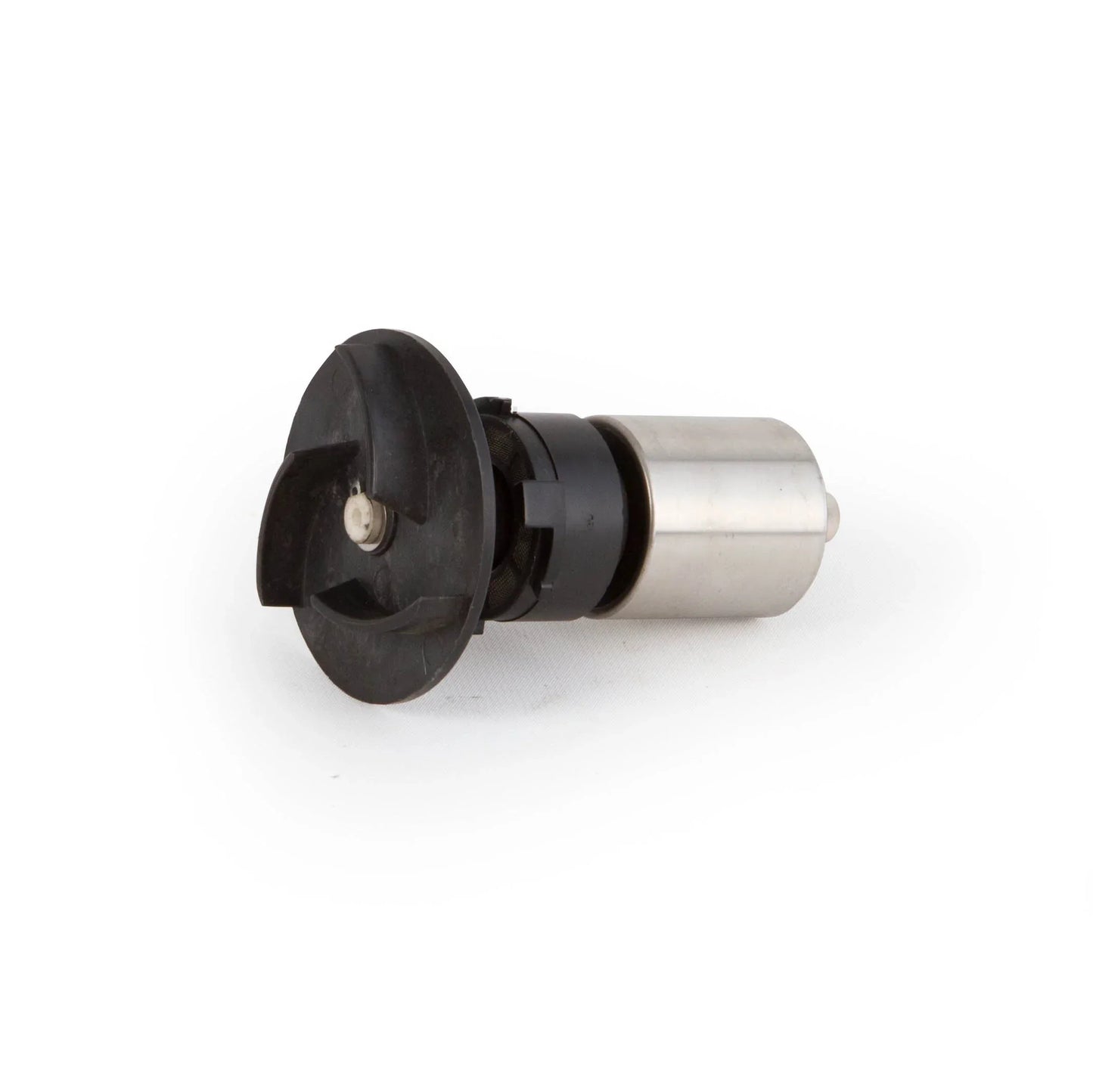 Atlantic Water Gardens TT2000 replacement impeller for pond pump, showing the small plastic component with blades and central hub.