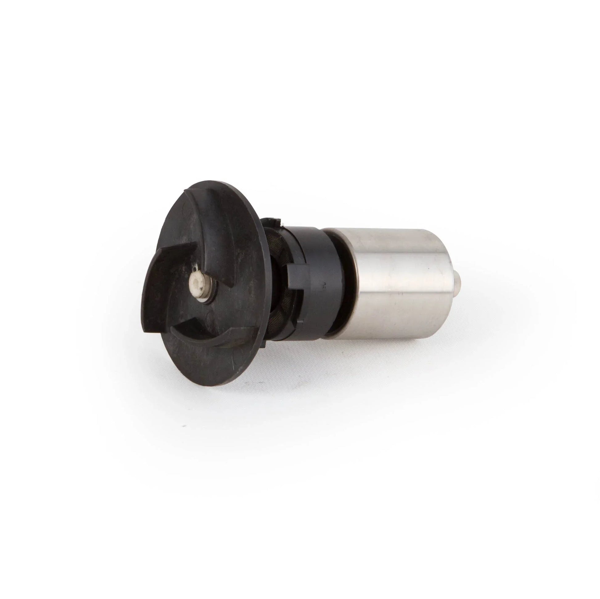 Atlantic Water Gardens TT2000 replacement impeller for pond pump, showing the small plastic component with blades and central hub.